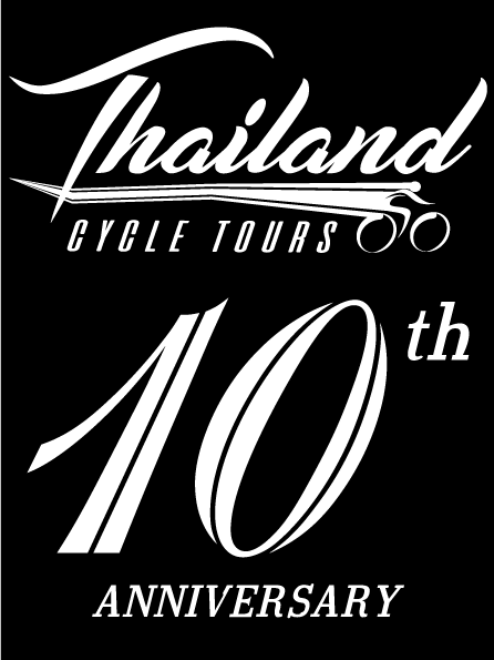 Thailand Cycle Tours Thailand 10 Year Anniversary Logo