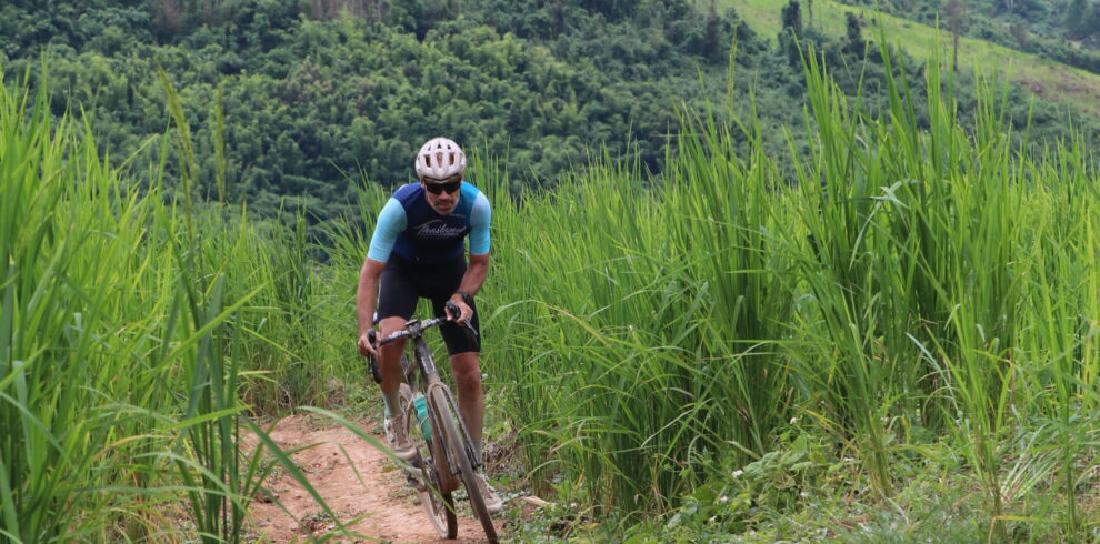 Laos self guide gravel by Thailand cycle tours