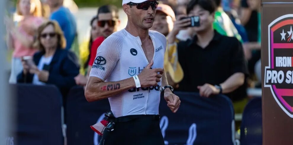 Professional triathlete Will Clarke competing in an Ironman event, coach for the Thailand Cycle Tours Triathlon Camp in Thailand.
